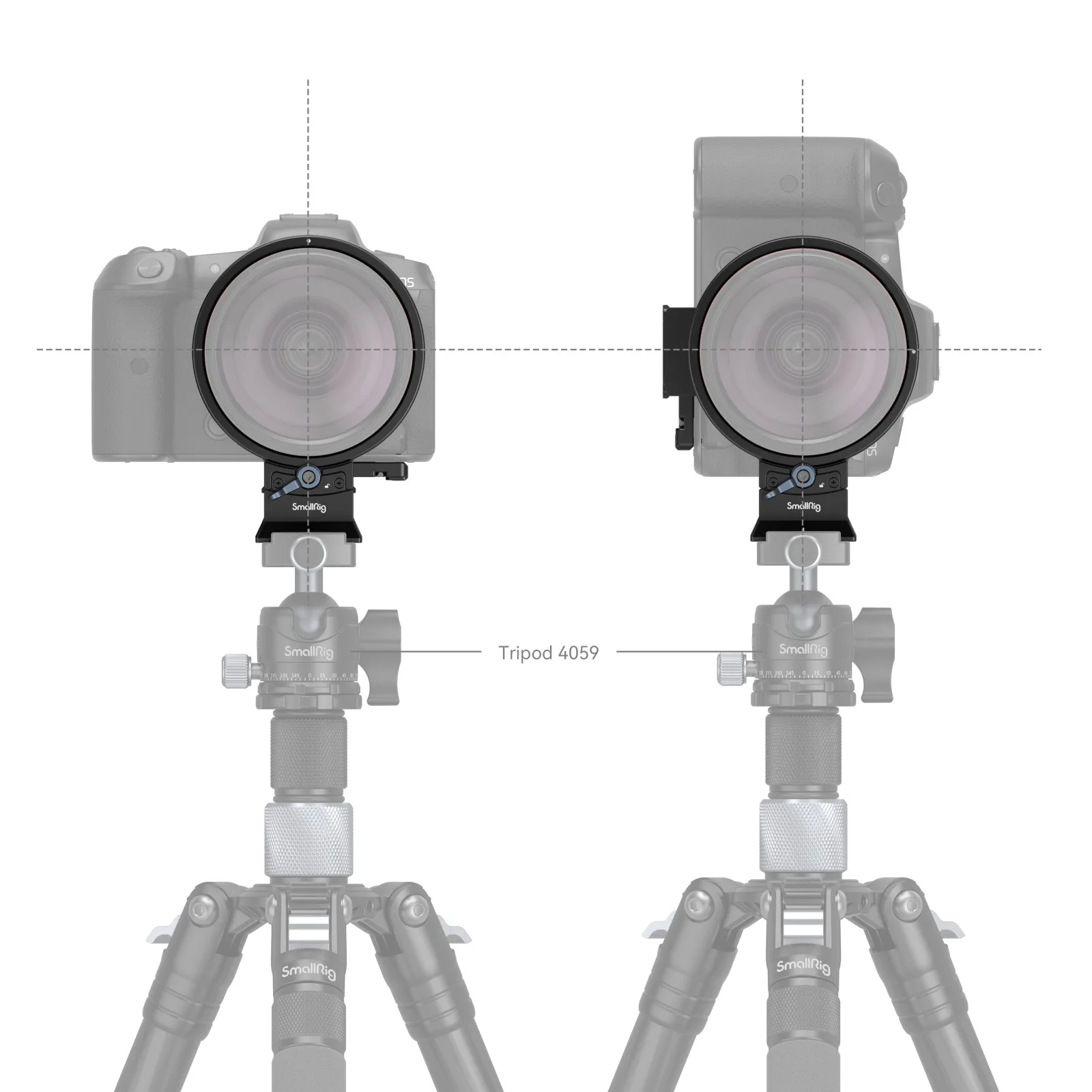 SmallRig Rotatable Mounting Plate Kit Canon EOS R5 R6 Ontop.vn 3