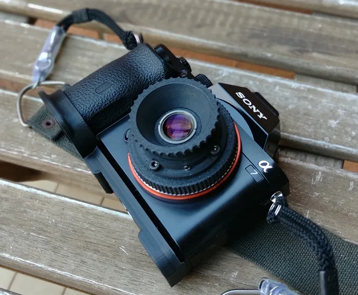 3d printed sony e mount lense 1