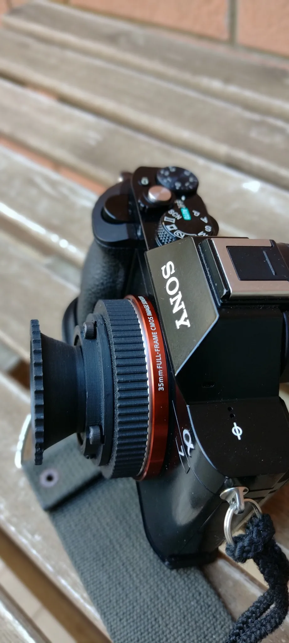 3d printed sony e mount lense 3