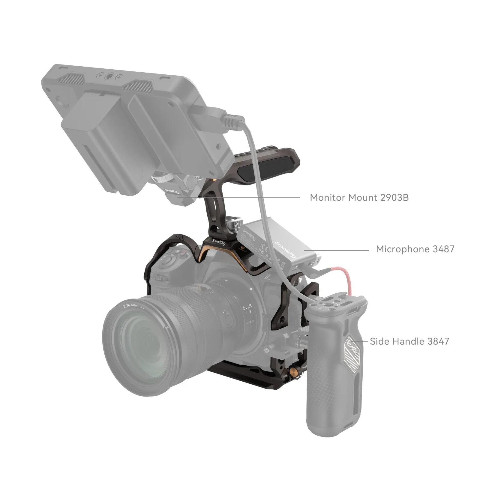 SmallRig Night Eagle Cage Kit Nikon Z8 ONTOP.vn 5