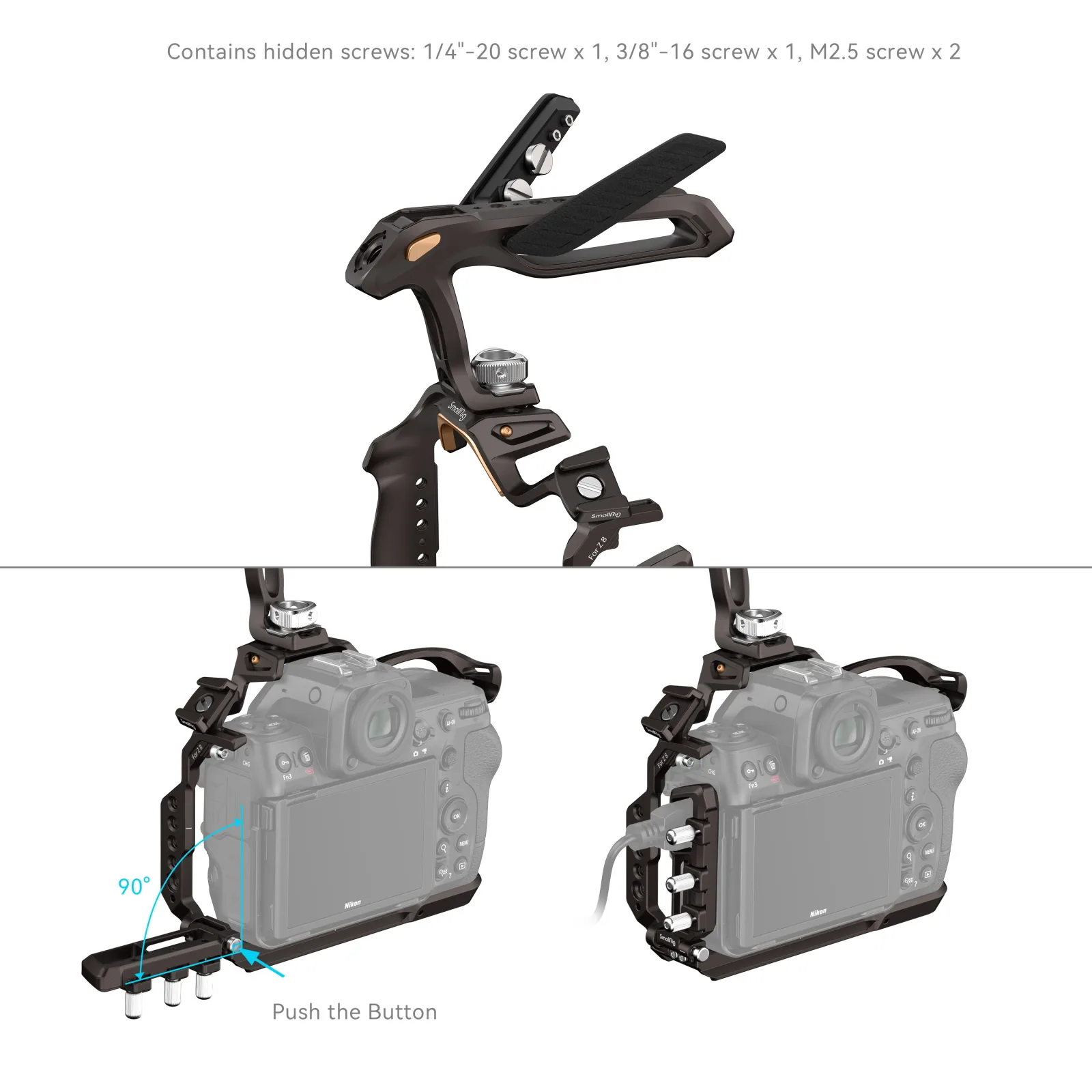 SmallRig Night Eagle Cage Kit Nikon Z8 ONTOP.vn 6