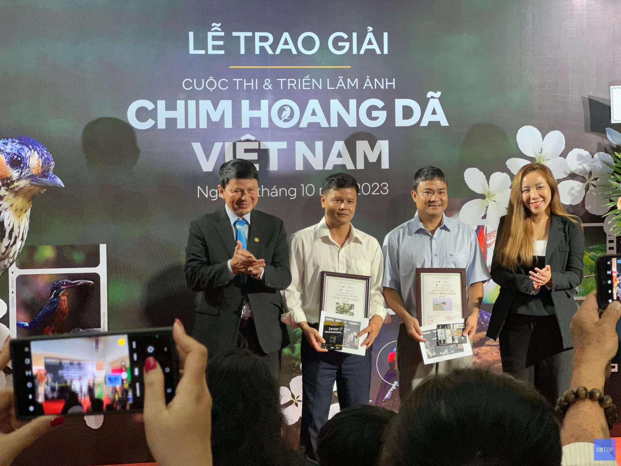 Trao giải ảnh chim Việt Nam 09