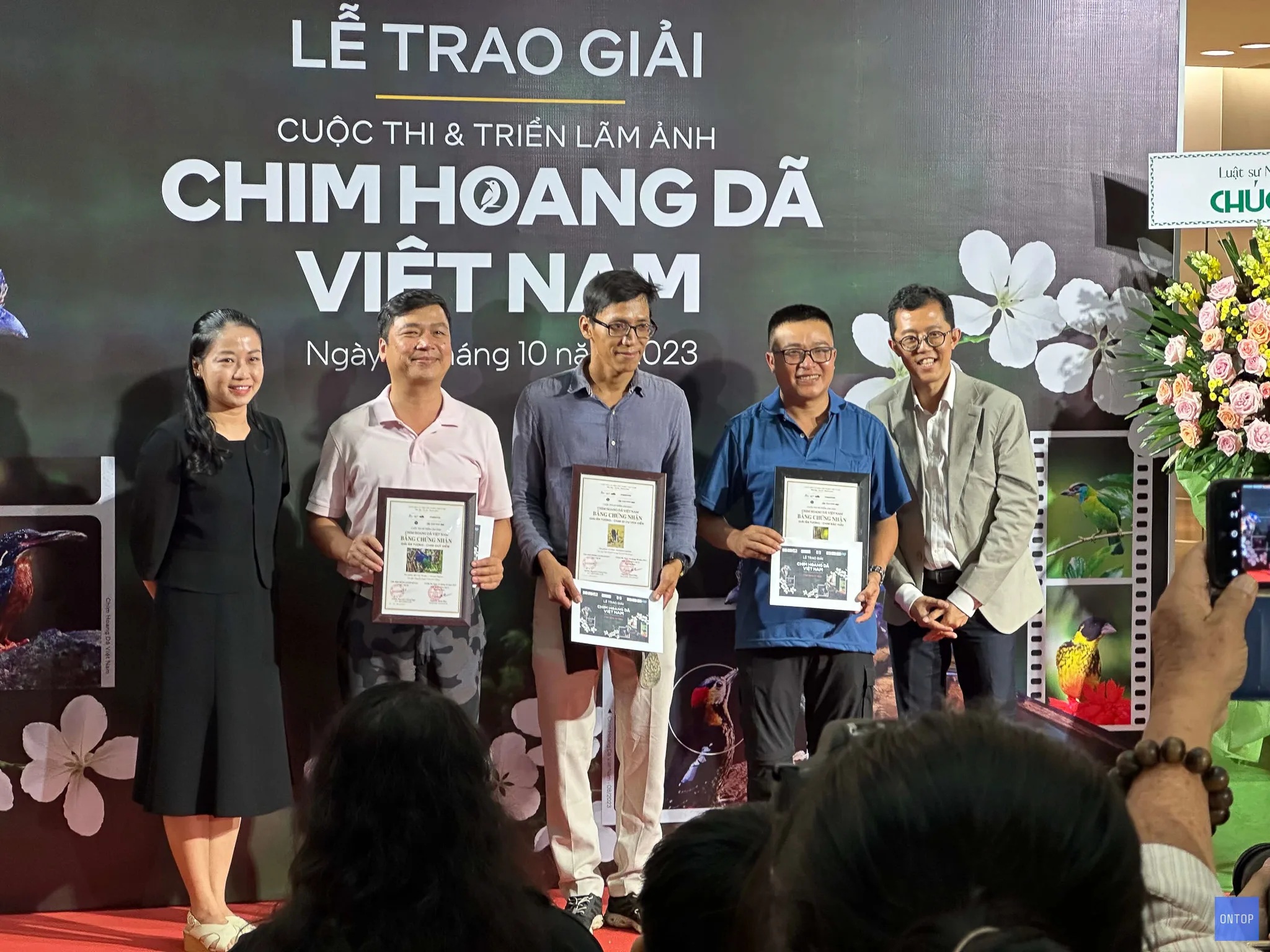 Trao giải ảnh chim Việt Nam 10