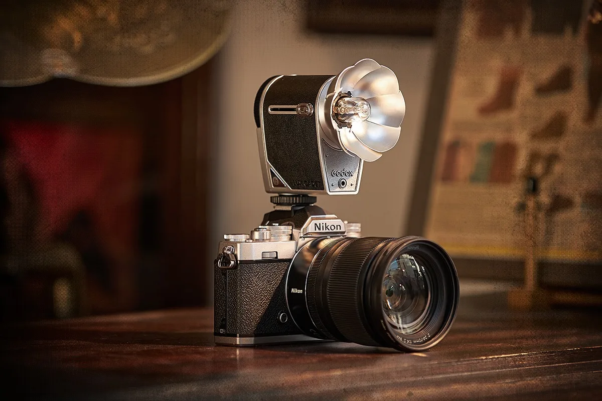 Godox Lux Cadet retro camera flash perfect fit for Nikon Zf Zfc cameras 13.jpg