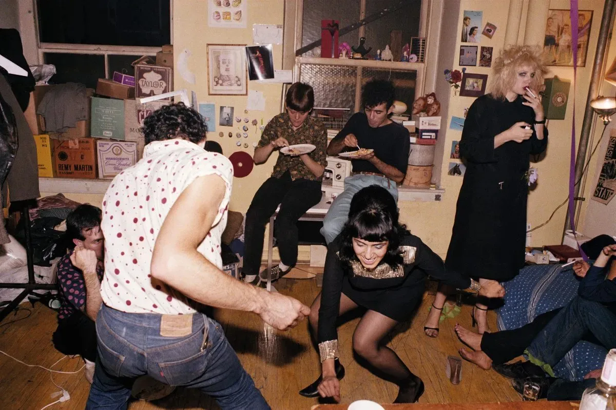 Twisting at my birthday party NYC 1980