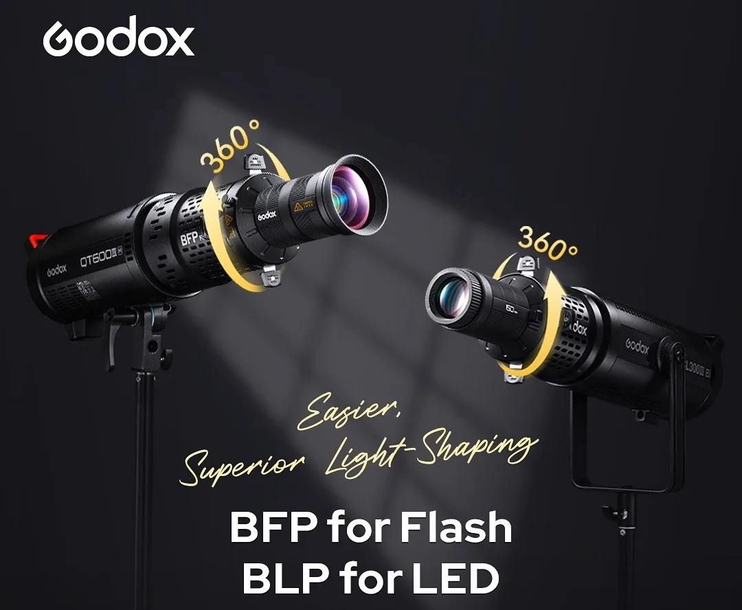 Godox ra mắt BFP và BLP projection attachment - ONTOP.vn