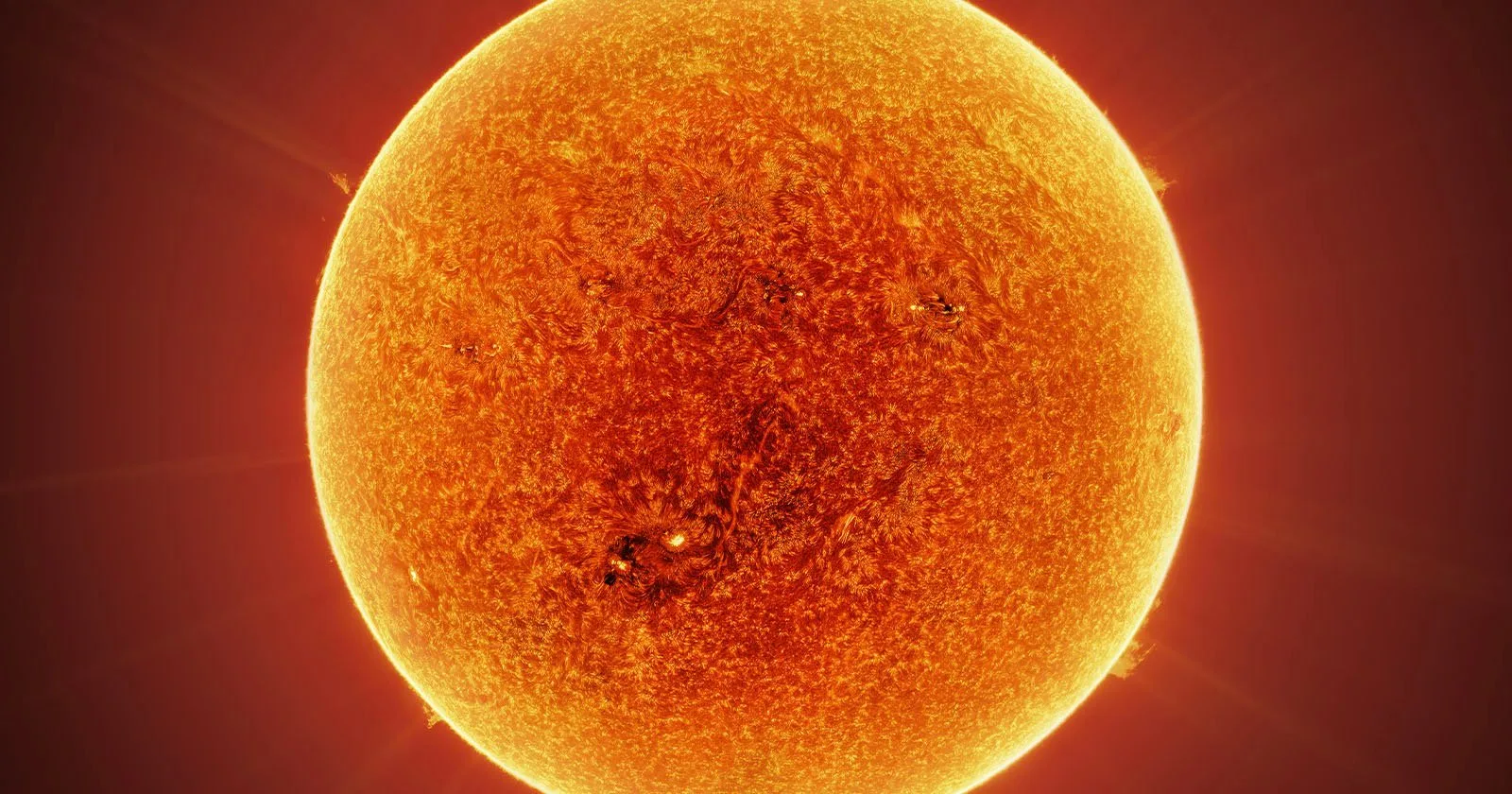 High resolution image of sun