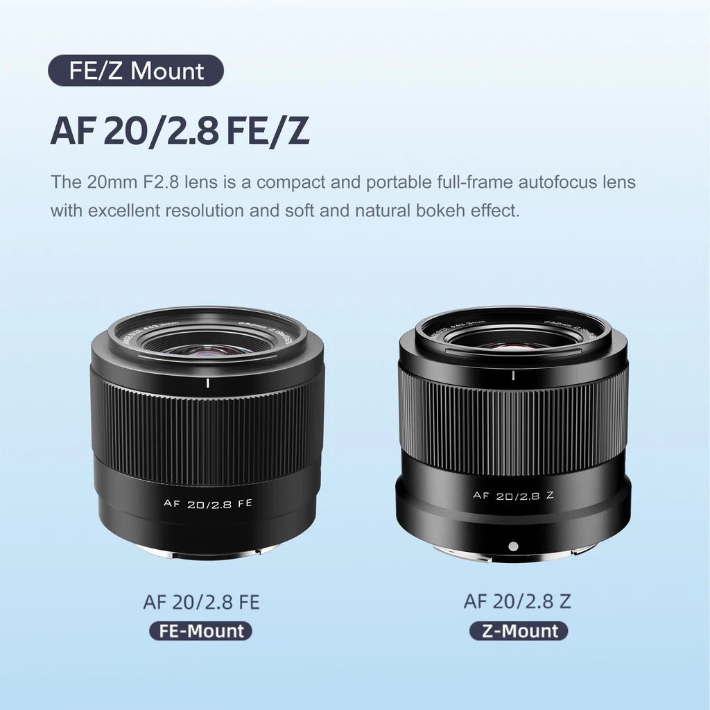 Viltrox AF 20mm f2.8 full frame lens for Nikon Z mount 4.webp