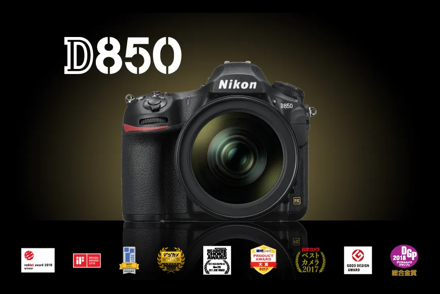 Nikon D850 camera awards