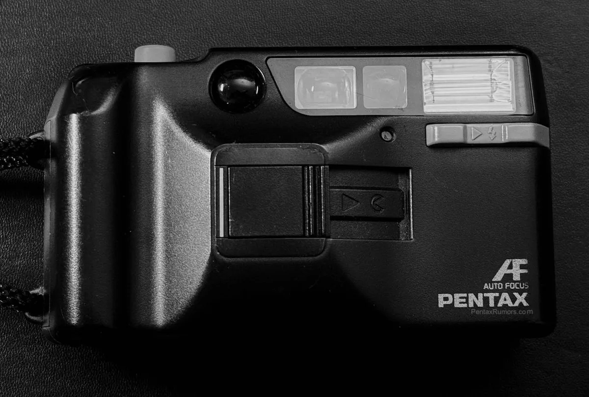 Pentax Ricoh compact film camera announcement date