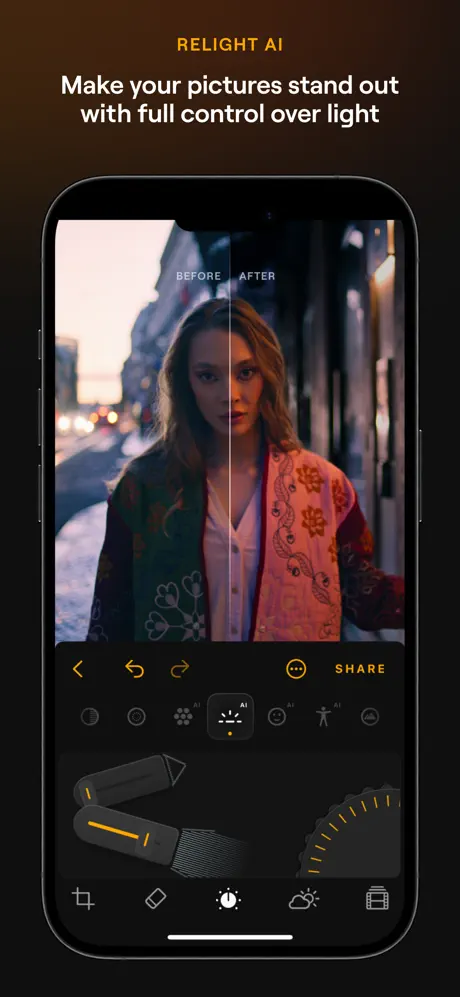 Luminar Mobile app for iPhone 1