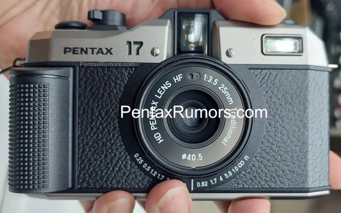 Pentax 17 half frame camera with 25mm f3.5 lens