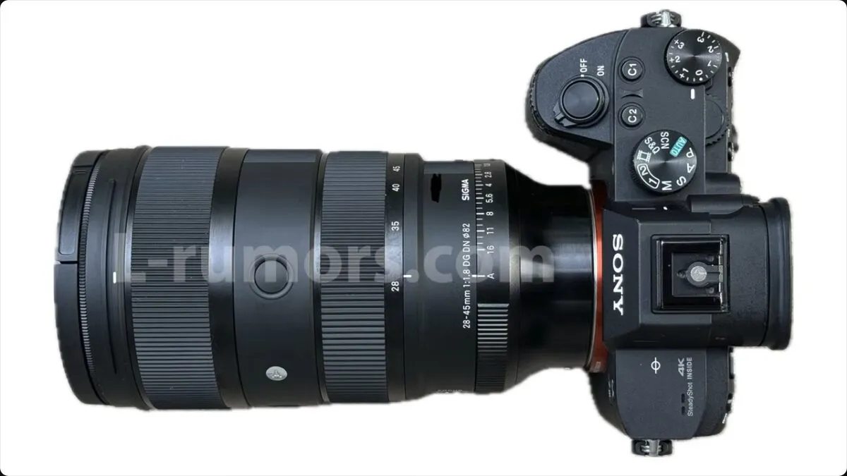 Screenshot 2024 05 27 at 21 35 01 Exclusive First leaked image of the Sigma 28 45mm f 1.8 lens coming on June 3.jpg